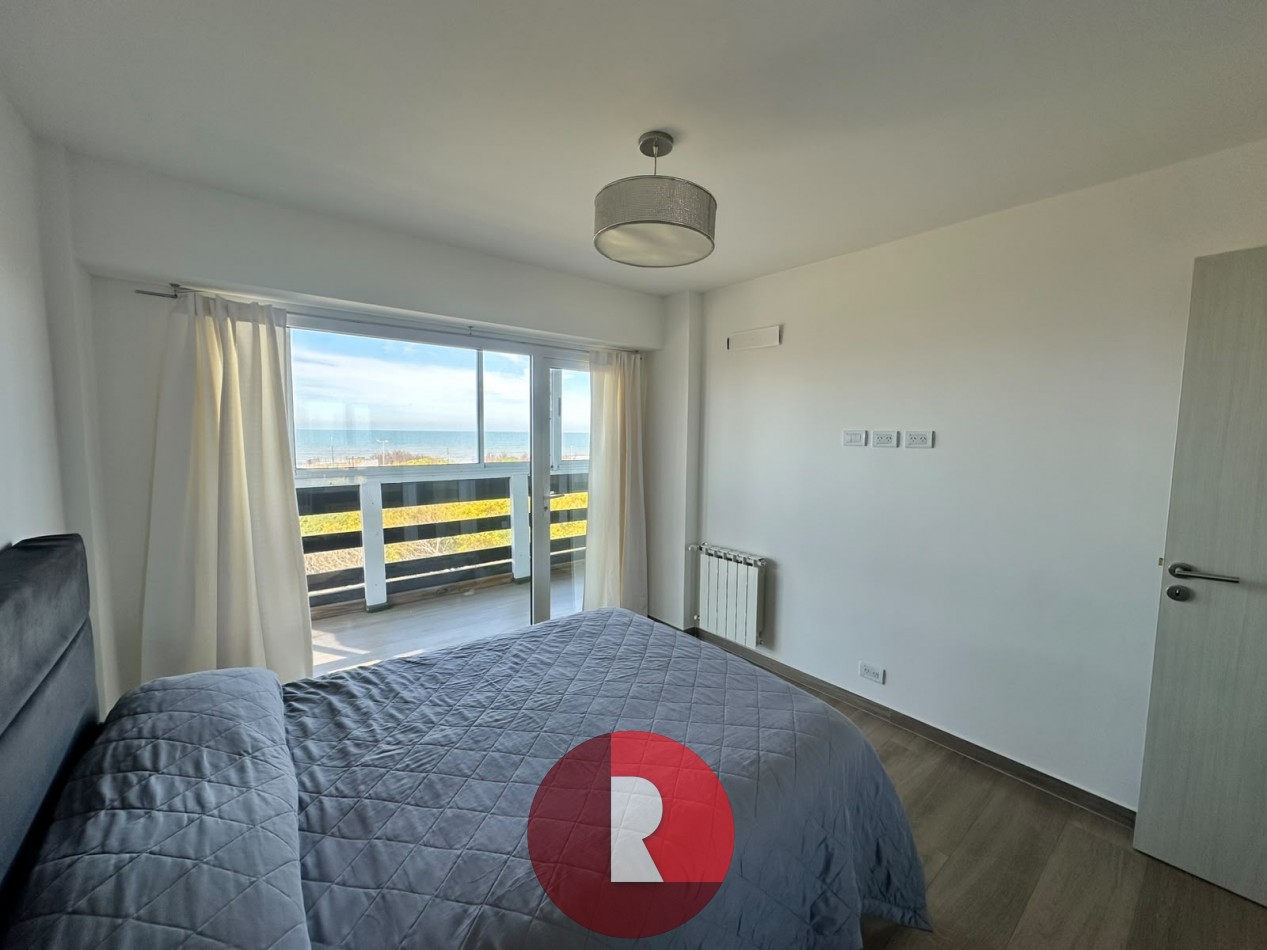 DEPARTAMENTO 3 AMB PINAMAR CON VISTA PLENA AL MAR (C)