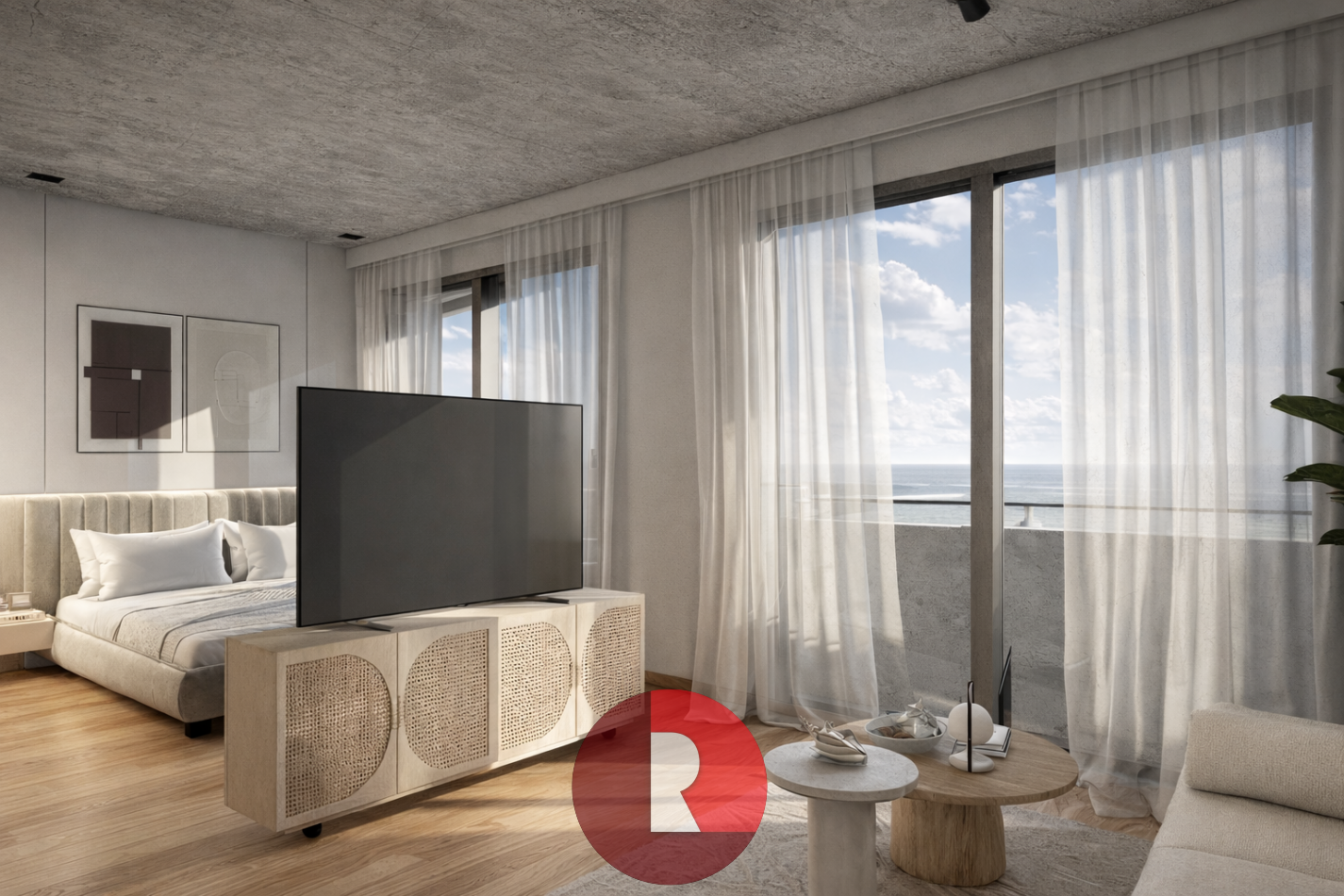 DEPTO 1 AMBIENTE ARENAS VILLAROBLES MODULO AUTUMN (UF 107)