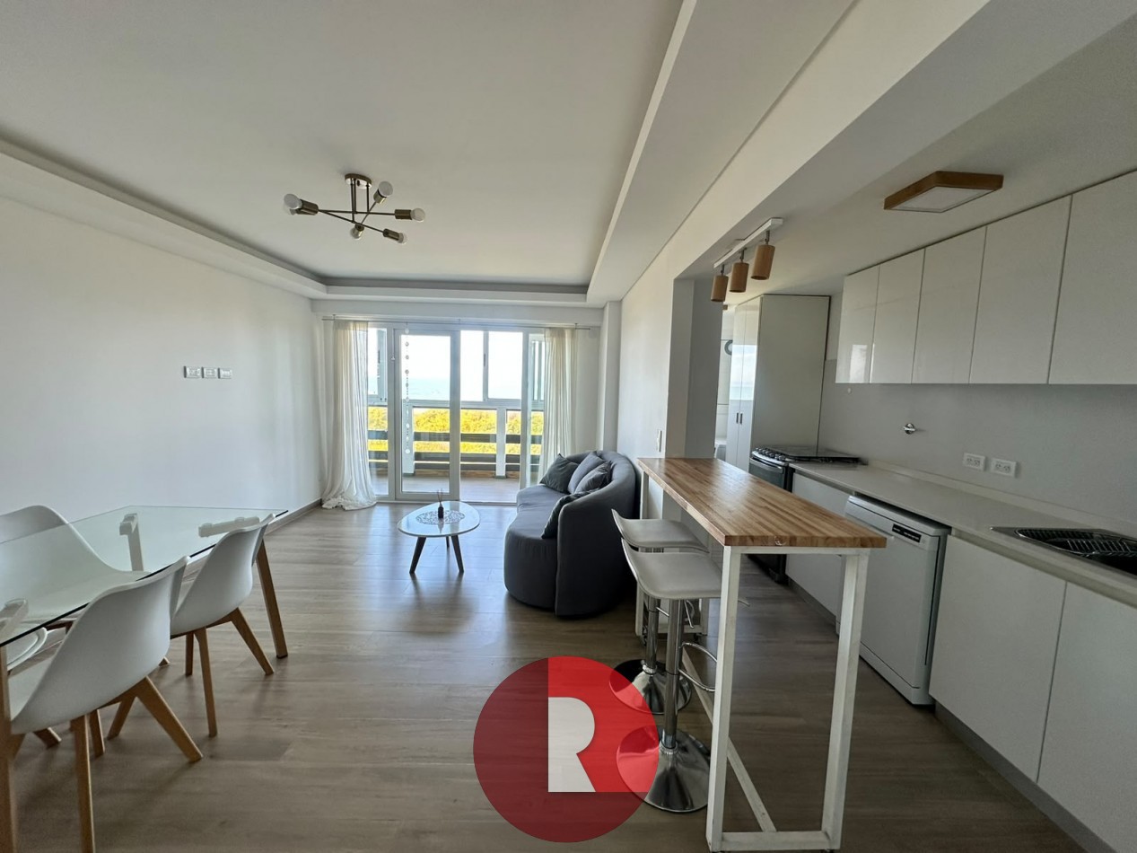 DEPARTAMENTO 3 AMB PINAMAR CON VISTA PLENA AL MAR (C)