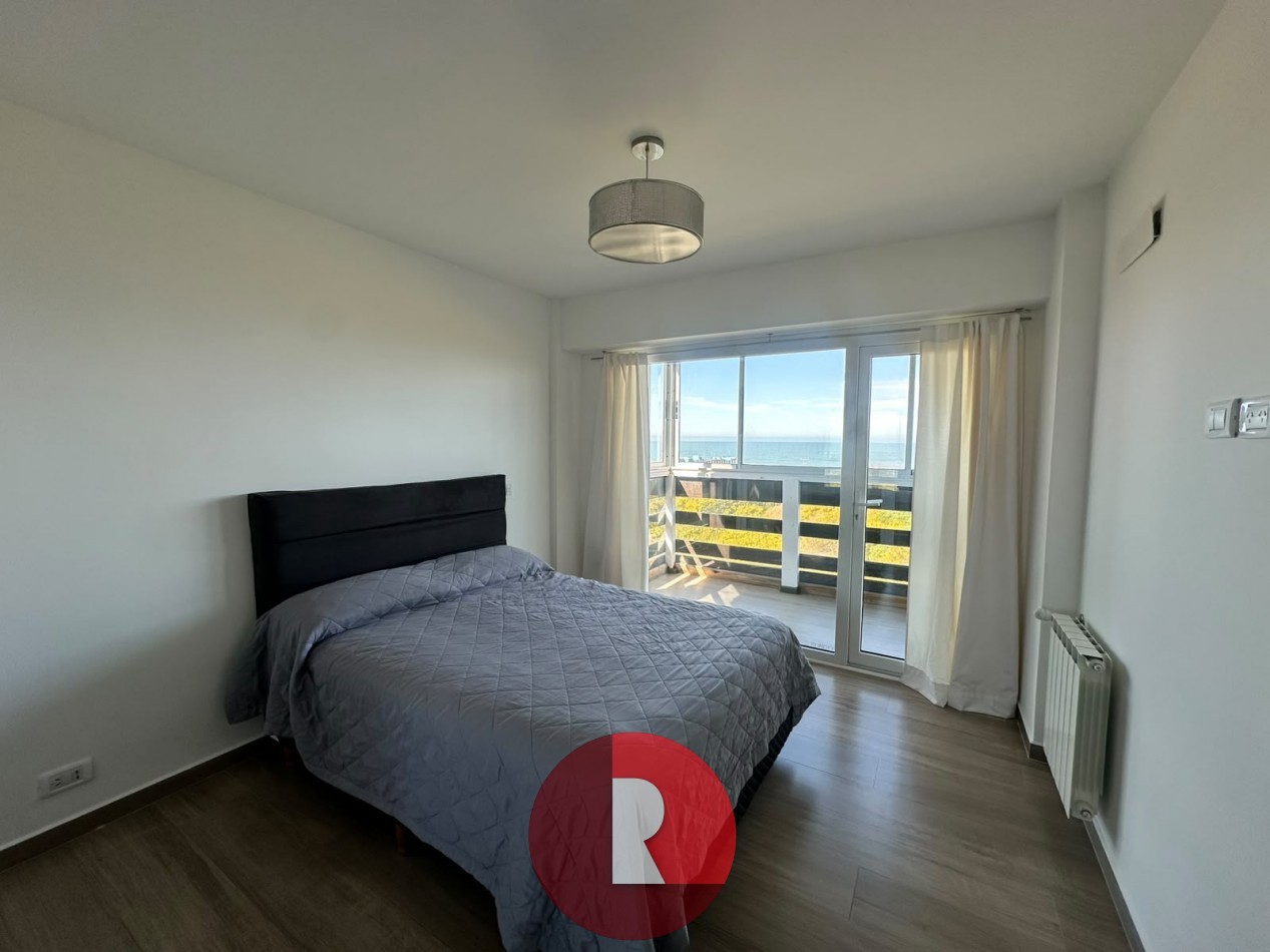 DEPARTAMENTO 3 AMB PINAMAR CON VISTA PLENA AL MAR (C)