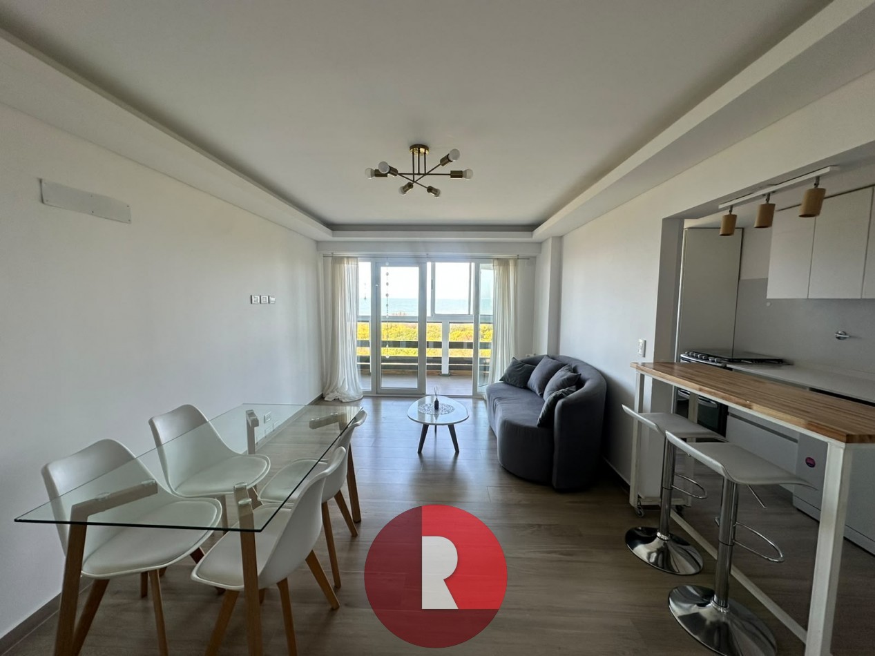 DEPARTAMENTO 3 AMB PINAMAR CON VISTA PLENA AL MAR (C)