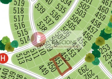 LOTE 451 EN COSTA ESMERALDA RESIDENCIAL 1 (C)